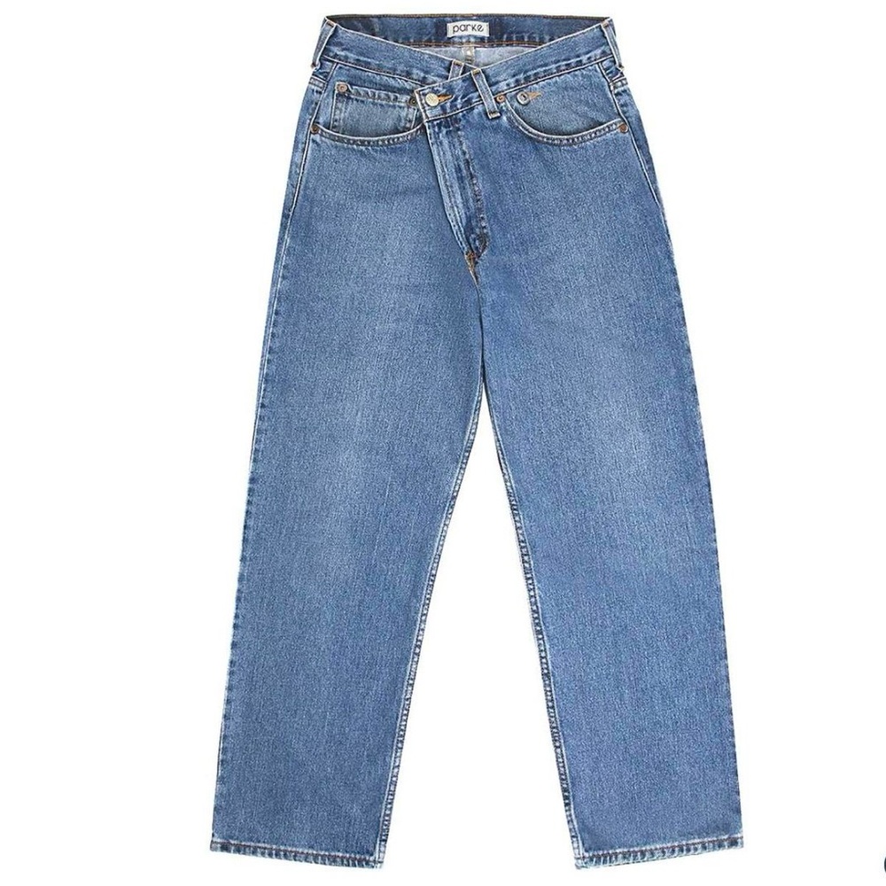 PARKE Crisscross Denim Size XS